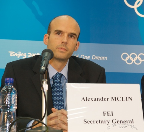 FEI Secretary General Alex McLin